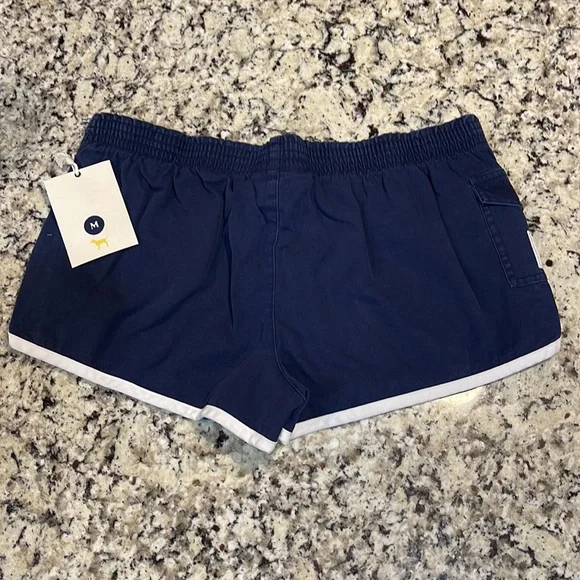 Victoria’s Secret Pink Womens Twill Shorts Navy Various Sizes - Picture 4 of 6